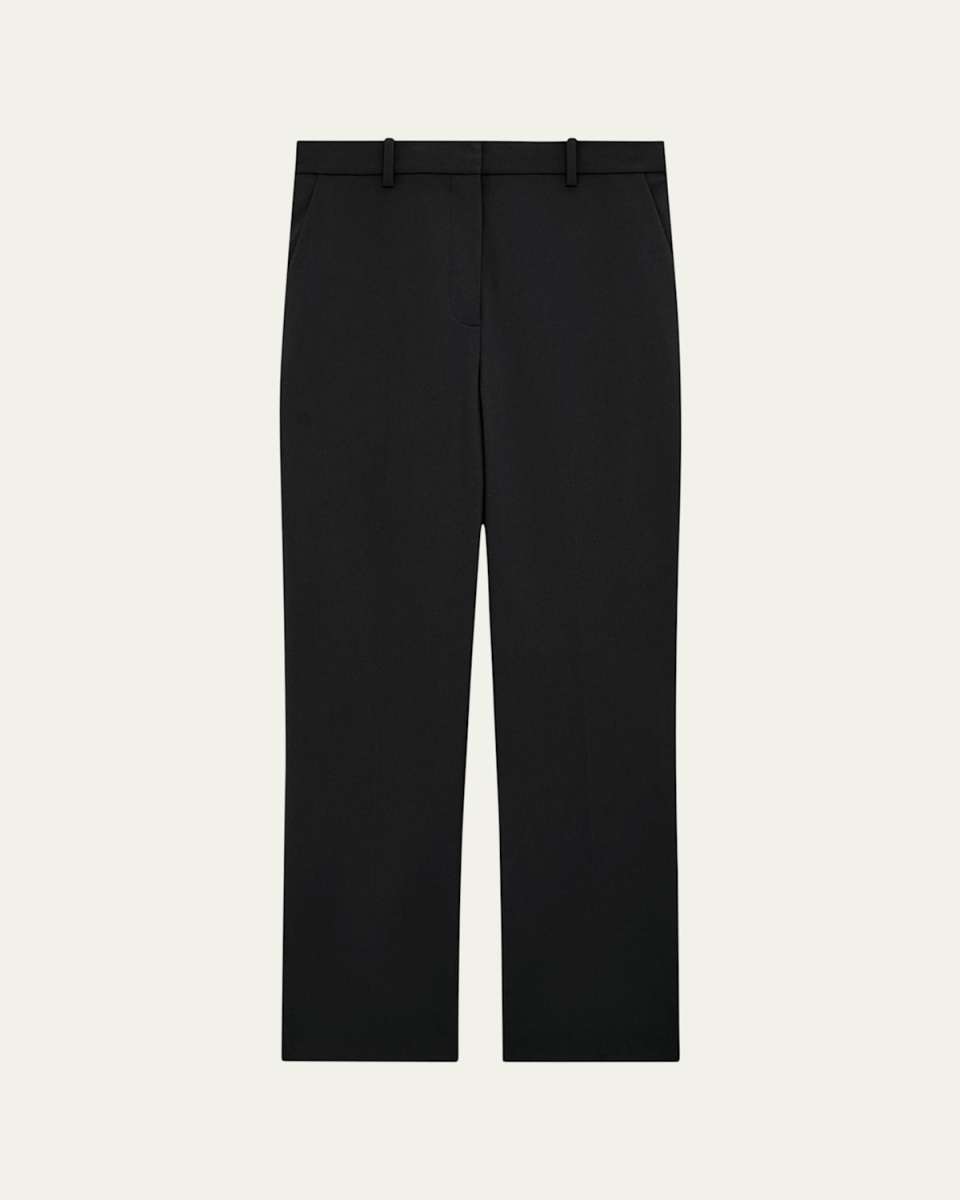 High-Waist Straight Pants